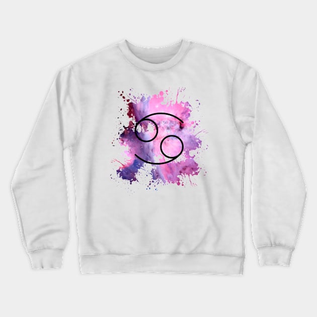 Cancer Abstract Crewneck Sweatshirt by Amasea